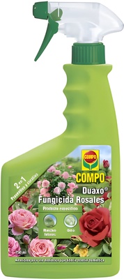 Pistola Fungicida Enfermedades Rosales Compo Duaxo 750 ml